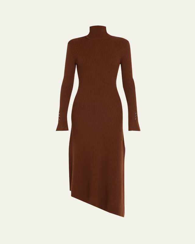 Jett Merino Turtleneck Midi Dress